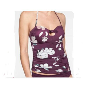 Athleta Bloom Tankini Bikini Top Multi Size XXS